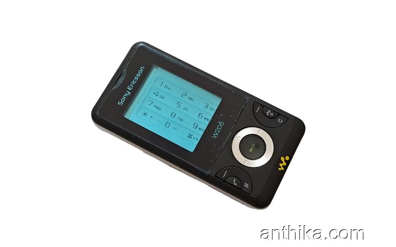 Sony Ericsson W205 W205i Kapak Kasa Tuş High Quality Full Housing Black