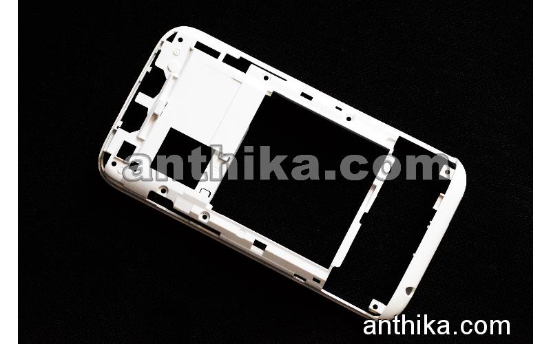 HTC Sensation XL Kasa Original Middle Cover White Used 71H03962