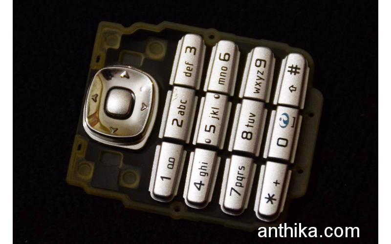 Nokia 6030 Tuş Orjinal Kalitesinde Keypad Silver New