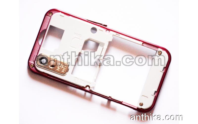 Samsung S5230 Star Kasa Original Middle Cover Red Used