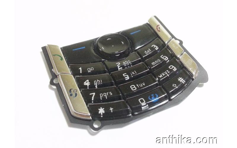 Nokia 6680 Tuş Orjinal Kalitesinde Keypad Black