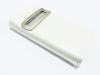 Apple İphone 4-4S Soft Case Çekmeli Kılıf Beyaz