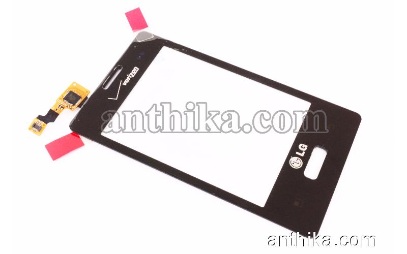 LG Optimus L3 E400 Dokunmatik Original Digitizer Touch Black Verizon