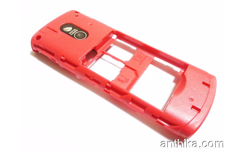 Samsung E2120 Orta Kasa Orjinal Middle Frame Red Used