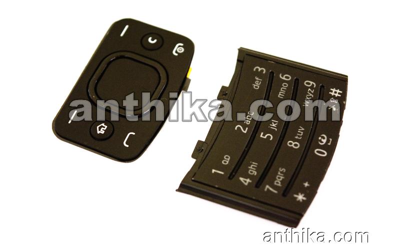 Nokia 6700 Slide Tuş High Quality Keypad Black New