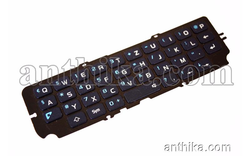 Samsung F700 Tuş Klavye Original Quertz Navy Blue New Condition