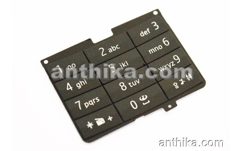 Nokia 7100 Supernova Tuş Original Numeric Keypad Black New