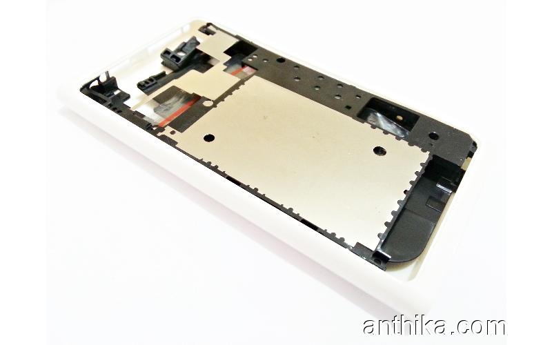 Nokia Lumia 800 Arka Kapak Orta Kasa Full Housing White New