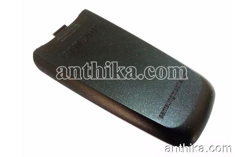 Samsung C120 Kapak Original Battery Cover Black New KVK Depodan