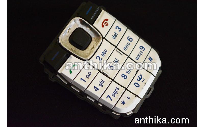 Nokia 2610 2626 Tuş Original Keypad Silver Used