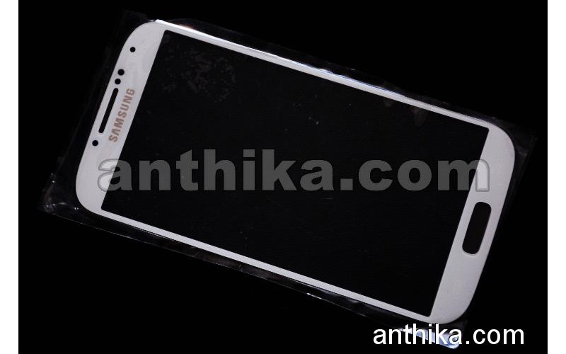 Samsung Galaxy S4 i9500 Dokunmatik Cam Original Touchscreen Glass White