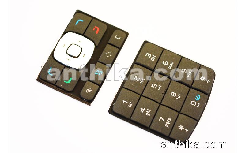 Nokia N93 Tuş High Quality Menu Numeric Keypad Black New