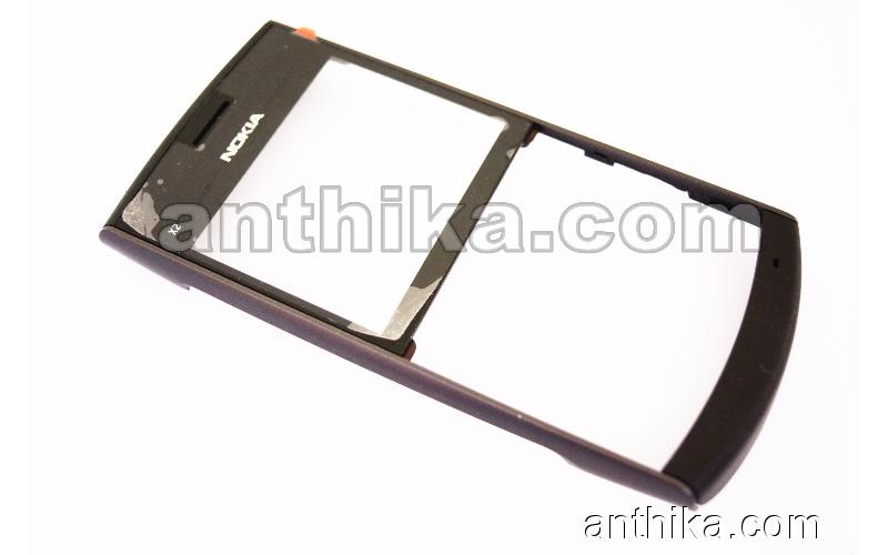 Nokia X2-01 Kapak Original Front Cover Black New-1