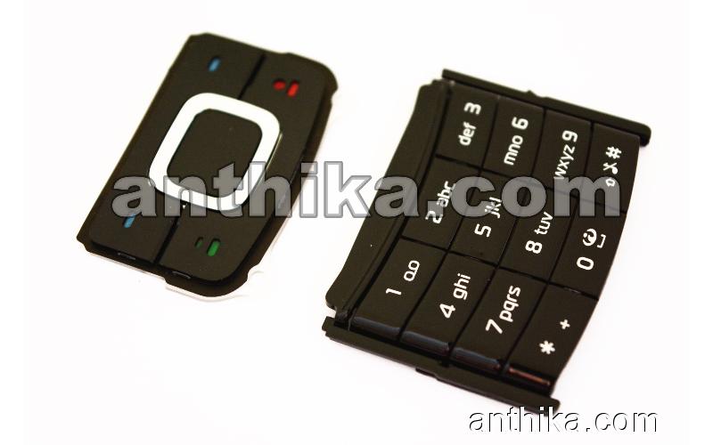 Nokia 6500 Slide Tuş High Quality Keypad Black New