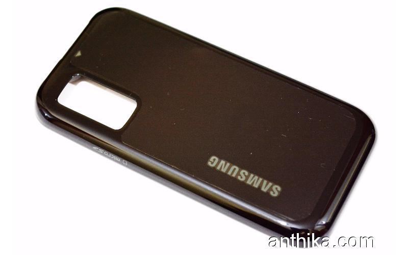 Samsung F700 GF700 Kapak Orjinal Battery Cover Black New