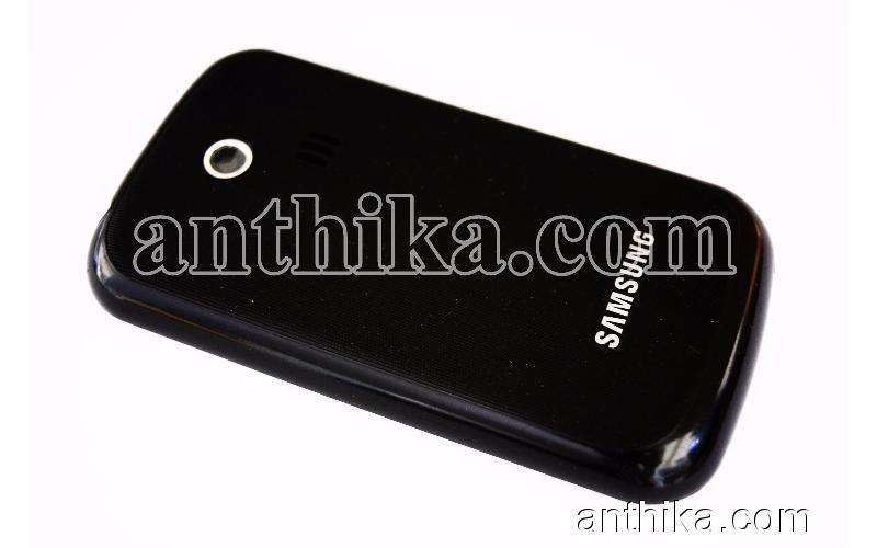 Samsung S3350 Kapak Kasa Original Middle Battery Cover Black New