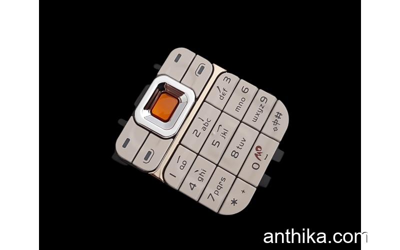 Nokia 7360 Tuş Original Keypad Chreme New