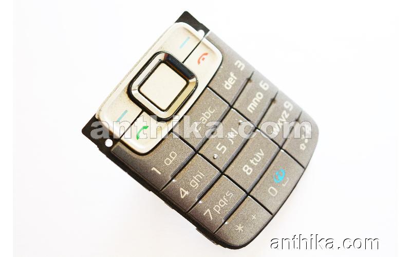 Nokia 3109 Classic Tuş Original Keypad Silver New Condition