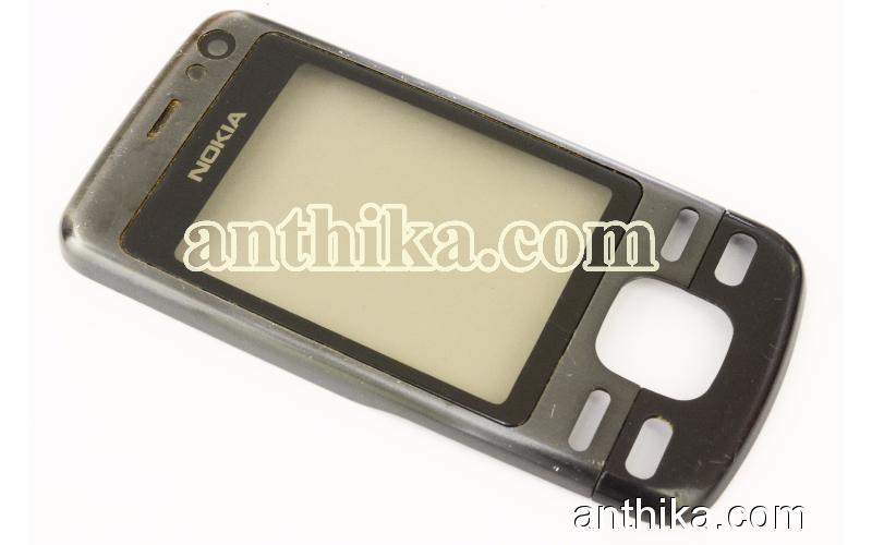 Nokia 6600i Slide Kapak Orjinal Front Cover Black Used 0255282