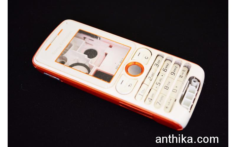 Sony Ericsson W200i Kapak Tuş Kasa Original Housing White Used