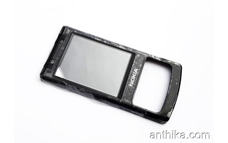 Nokia 6500 Slide Kapak Speaker Original Front Cover and Sapeaker Black New