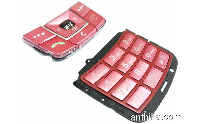 Samsung E250 Tuş Orjinal Kalitesinde Keypad Red