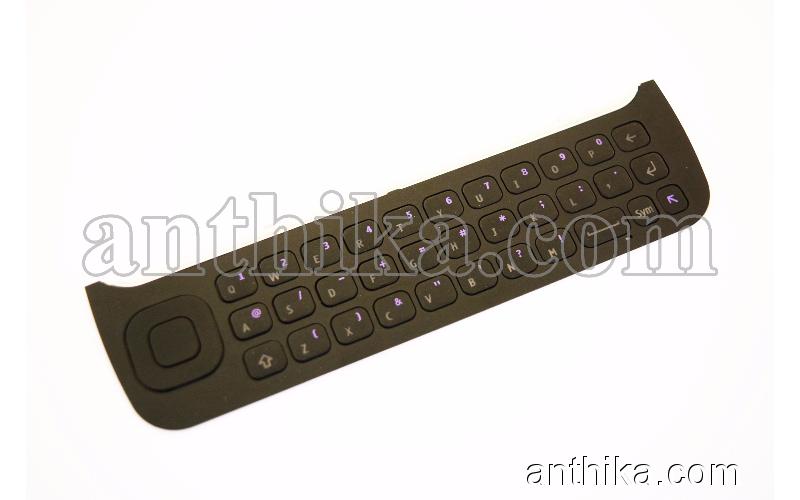 Nokia N97 Klavye Tuş Original Keypad QUERTZ Black New 9790C18