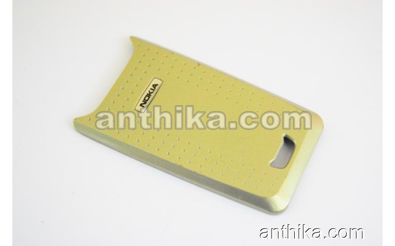 Nokia 3120 Kapak Original Battery Cover Gold Used