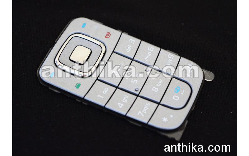 Nokia 6267 Tuş Original Keypad Grey New