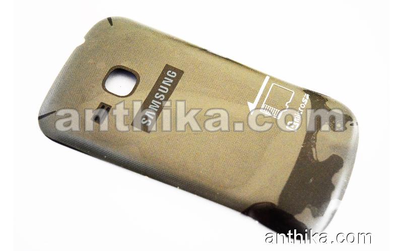 Samsung Galaxy Mini II S6500 Kapak Original Battery Cover Black New KVK