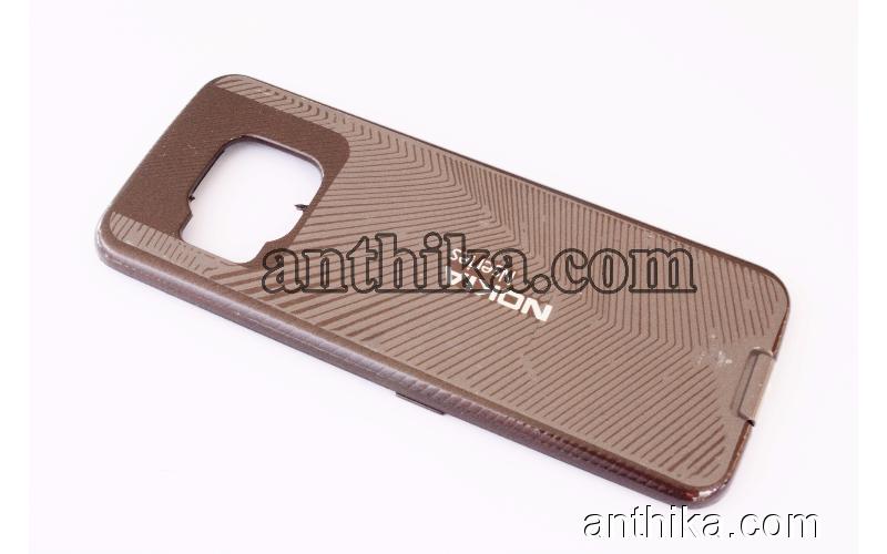 Nokia N78 Kapak Orjinal Battery Cover Brown New 0251816