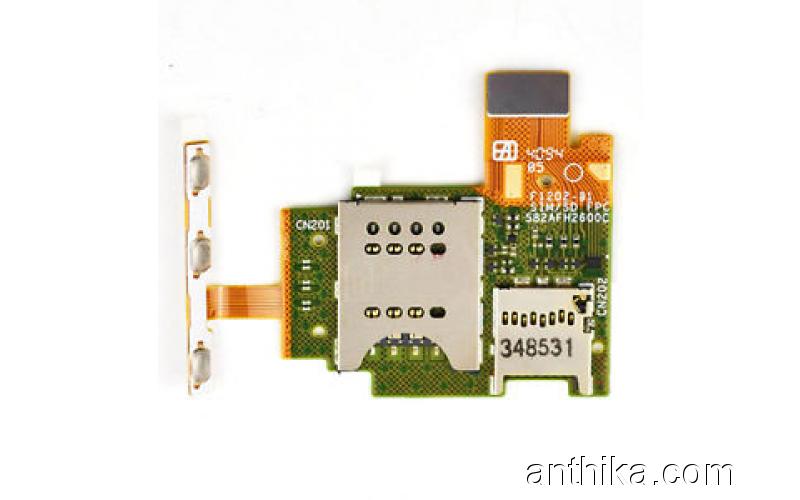 Sony Xperia J ST26 Sim Memory Kart Flex On Off Power Volume Flex Cable