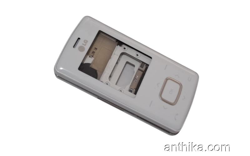 Lg KG800 Kapak Kasa Tuş High Quality Full Housing White New