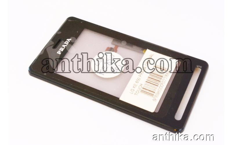 LG Prada KE850 Dokunmatik Original Digitizer Touchscreen Black New