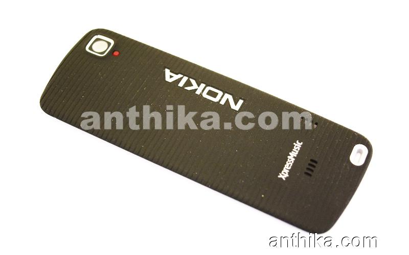 Nokia 5220 Kapak Original Battery Cover Black Used