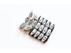 Samsung R220 R220s Tuş Original Keypad Silver Used