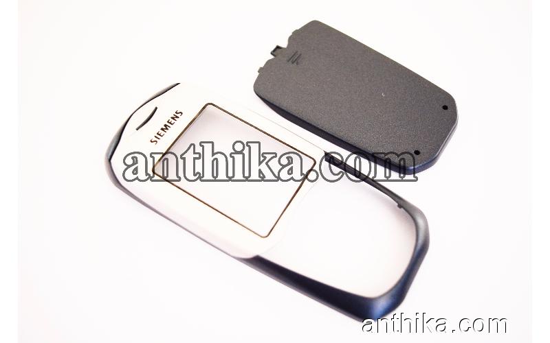 Siemens CX65 Kapak High Quality Front And Battery Cover Black White New