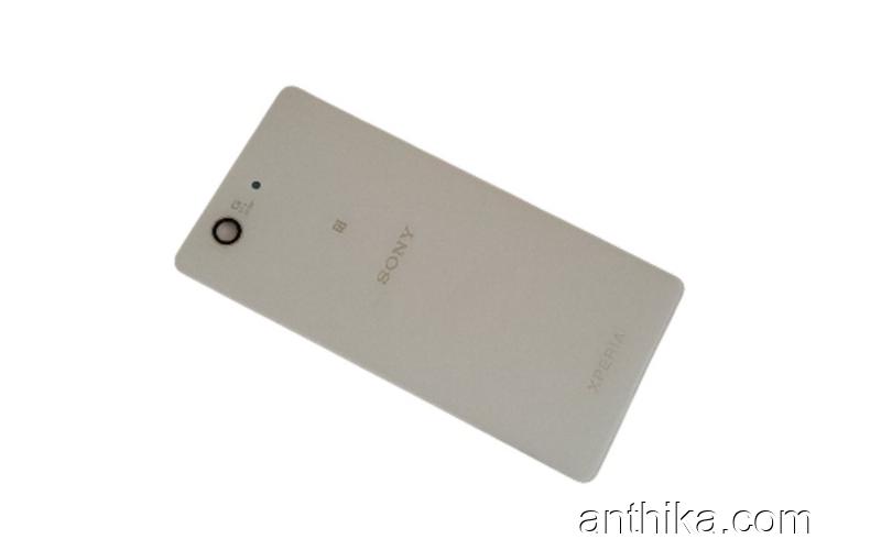 Sony Xperia Z3 Mini Kapak Xperia Z3 Mini Arka Kapak Battery Cover White