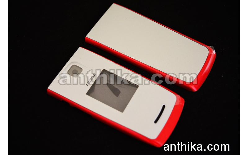 Nokia 3610 Fold Kapak Original Front And Battery Cover Red New