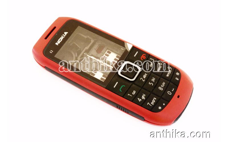 Nokia C1-00 Kapak Kasa Tuş Orjinal Kalitesinde Full Housing Rose New