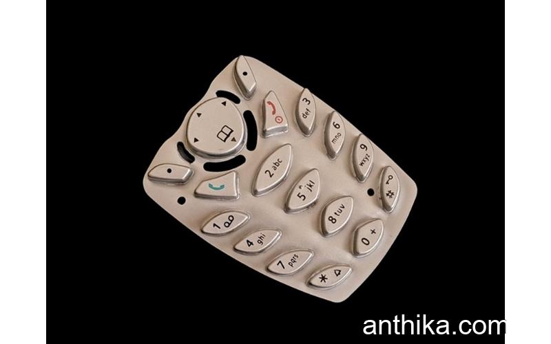 Siemens C60 Tuş Original Keypad Silver Gray New