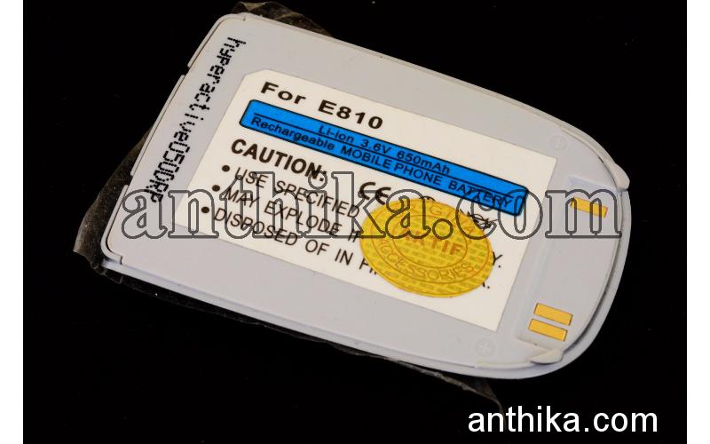 Samsung E810 Batarya Pil Battery Silver New BST1178S