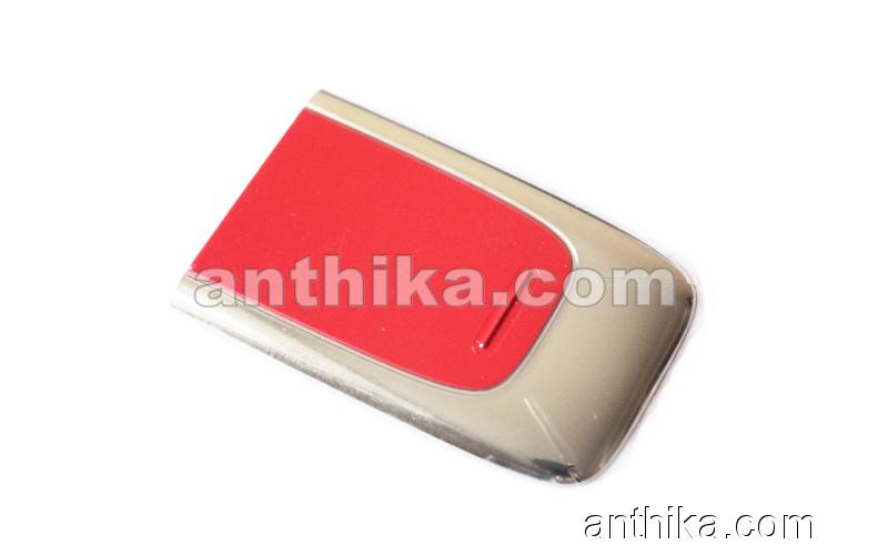 Nokia 6060 Kapak Original Battery Cover D-Cover Assy Red New 0268928