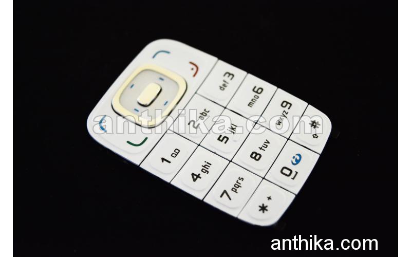 Nokia 6131 Tuş Original Keypad White New