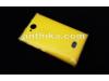 Nokia 503 Asha Kapak Original Back Cover Battery Cover Yellow New