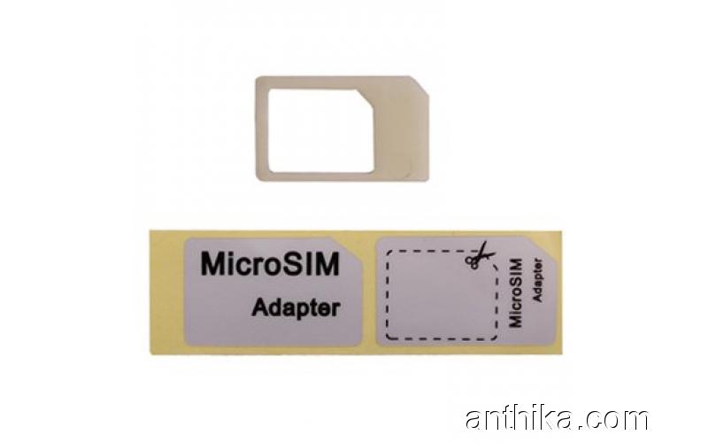 Mikro Sim Kart Adaptör Micro Sim Card Adapter New