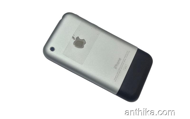 Apple iphone 2G Kapak Kasa Apple iphone 8GB Back Cover Silver A1203