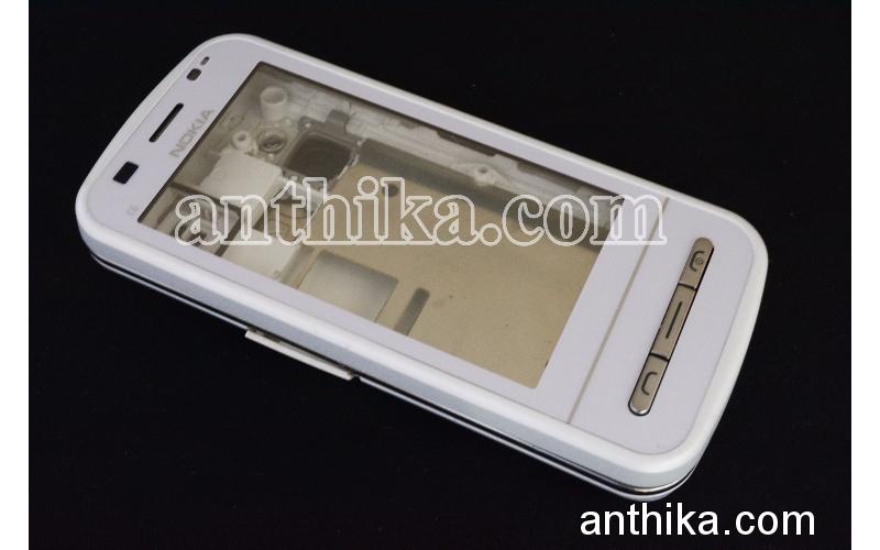 Nokia C6 C6-00 Dokunmatik Kapak Kasa Original Full Housing White Used