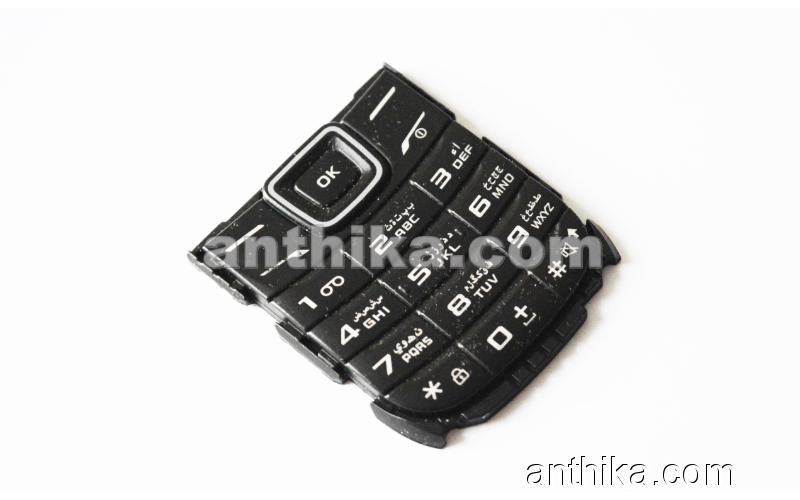 Samsung E1200 Tuş Original Keypad Black New Condition