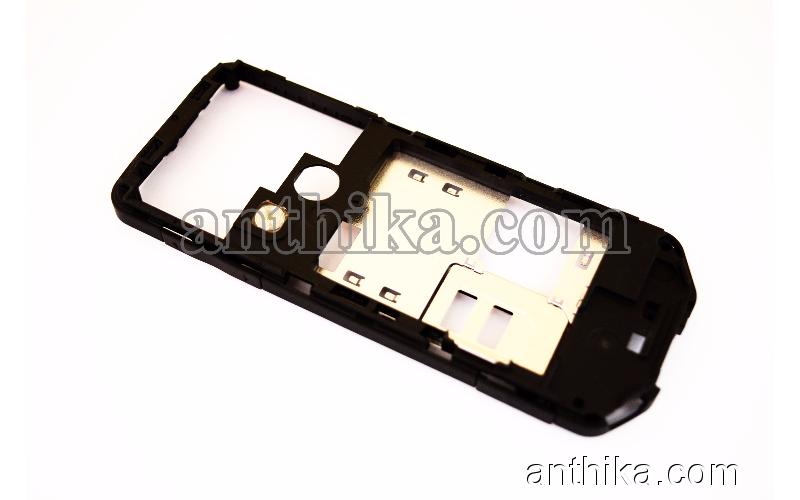 Nokia 7500 Kasa Original Middle Cover Black New 0251783